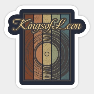 Kings of Leon Vynil Silhoutte Sticker